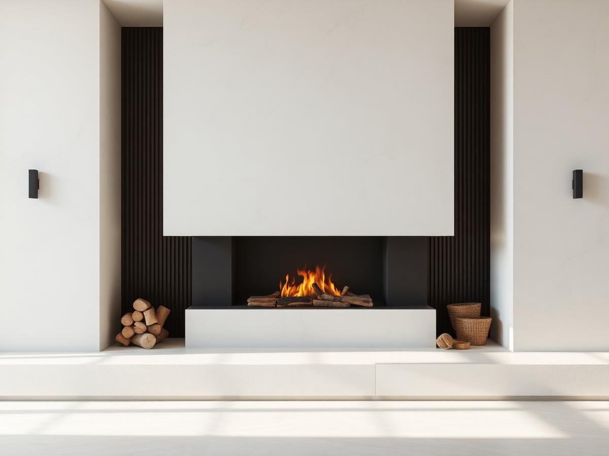 Hearth Room — Fireplace